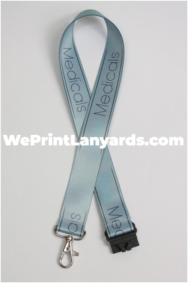 Personalised lanyard for medical staff